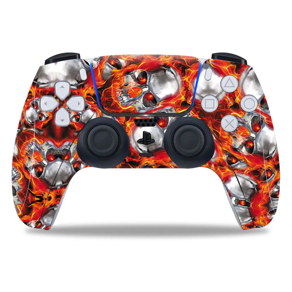 “Dust-Proof & Scratch-Resistant Skin Sticker for PS5 Controller – Anti-Slip Decal”