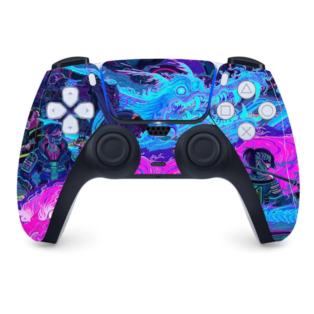 “Dust-Proof & Scratch-Resistant Skin Sticker for PS5 Controller – Anti-Slip Decal”