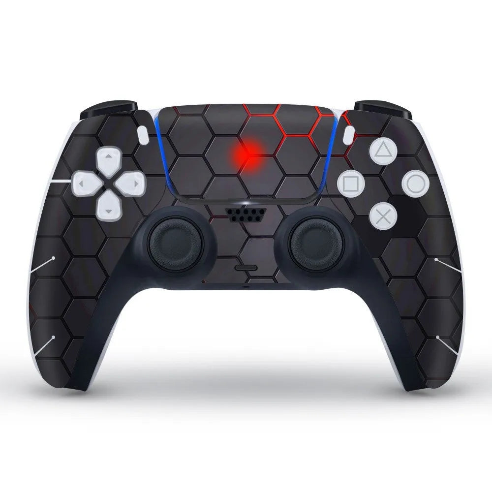 “Dust-Proof & Scratch-Resistant Skin Sticker for PS5 Controller – Anti-Slip Decal”