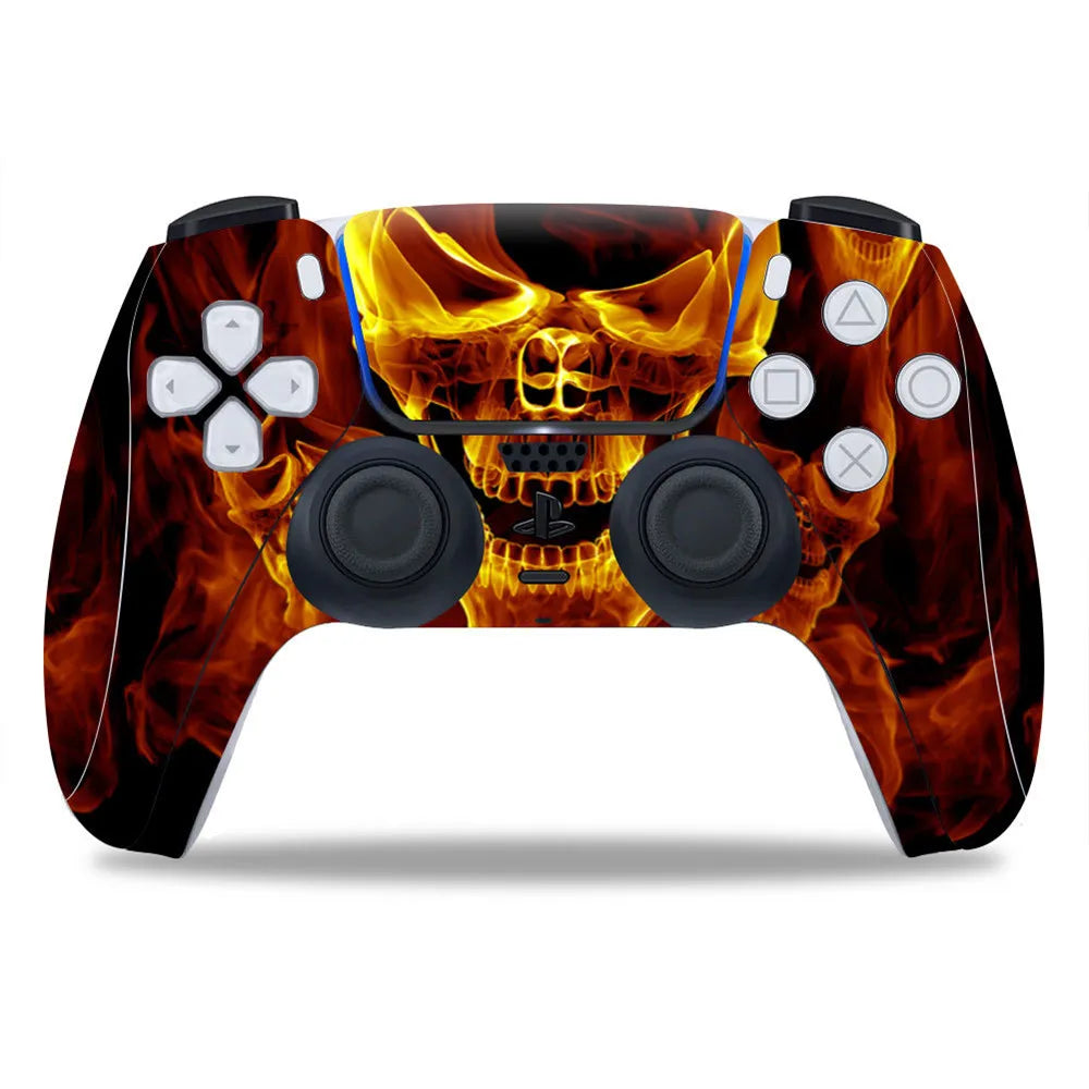 “Dust-Proof & Scratch-Resistant Skin Sticker for PS5 Controller – Anti-Slip Decal”