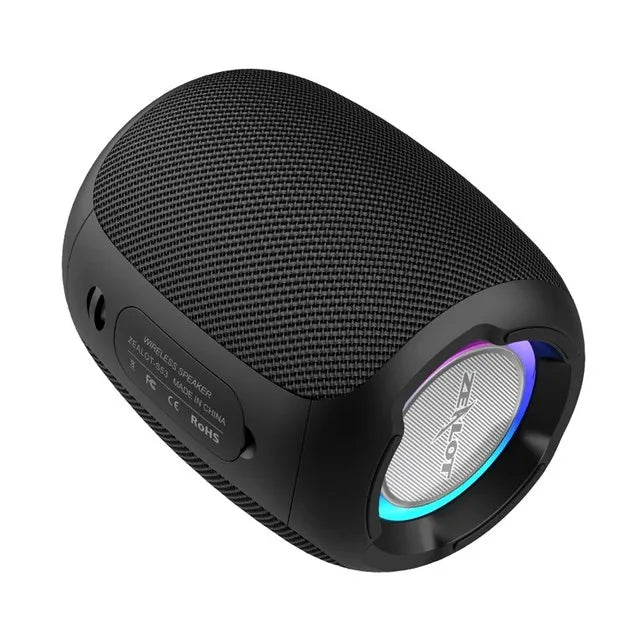 Zealot S53 20W High Power Portable Wireless Speaker Column HIFI Stereo Subwoofer Colorful Music box mp3 player Loudspeaker Radio