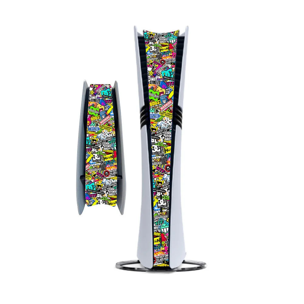“Middle Decal Skin Sticker for PS5 Pro – Console Decoration Strip & Center Skin”
