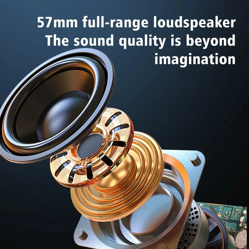 Zealot S53 20W High Power Portable Wireless Speaker Column HIFI Stereo Subwoofer Colorful Music box mp3 player Loudspeaker Radio
